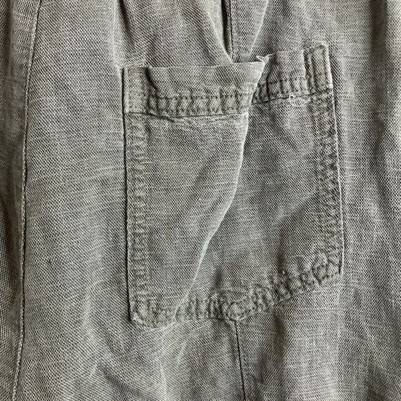 Joie Women's High Rise Linen Shorts Size 12 Loose Flowy Preppy Summer Weekends - Picture 5 of 9